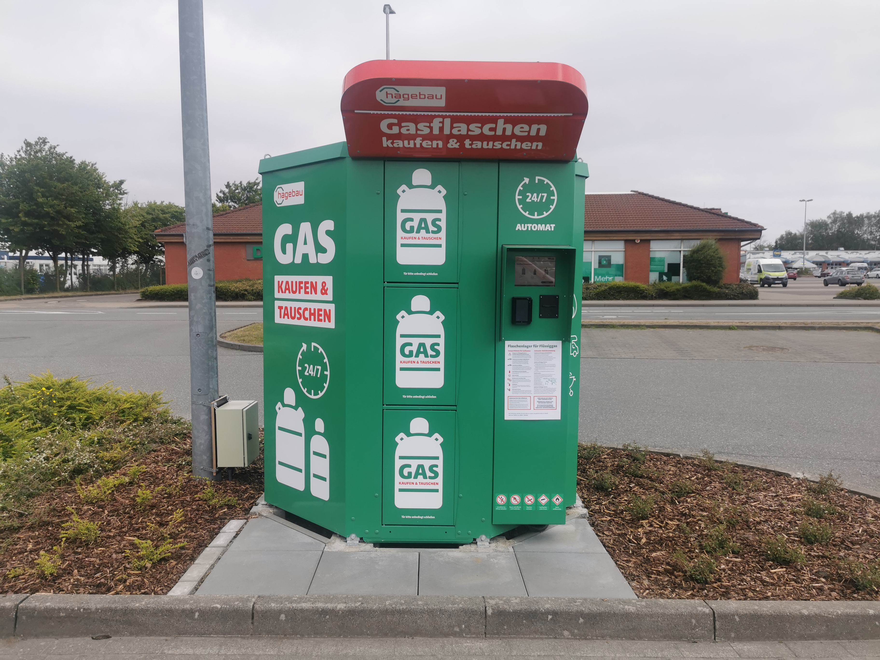 Gasflaschenautomat: Bequemes Austauschen von Gasflaschen