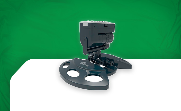 Eine Abbildung von einer Gartenbewässerung