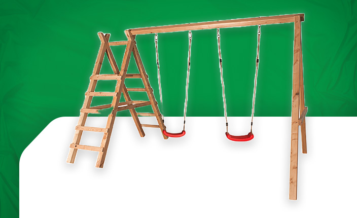 Abbildung von einem Gartenspielgerät