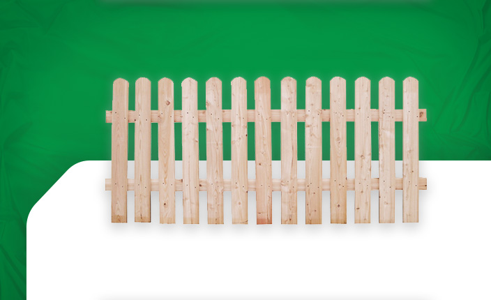 Abbildung von einem Gartenzaun