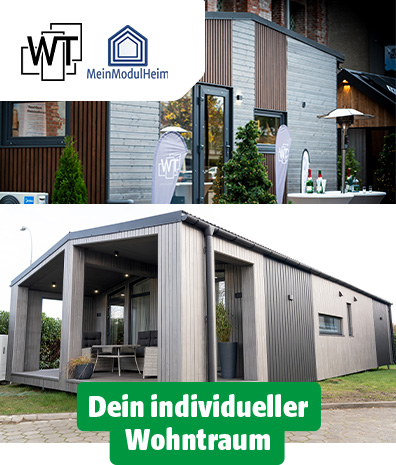 Zwei moderne Wanderlust-Tinyhouses