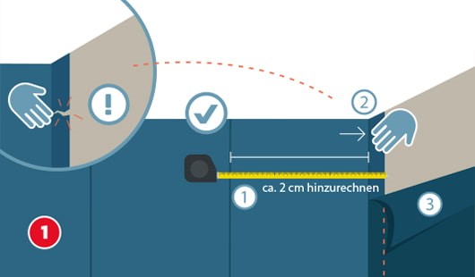 Ecken & Kanten tapezieren: Anleitung, wie es richtig geht