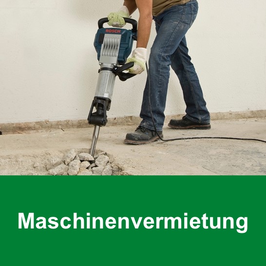 Maschinenvermietung