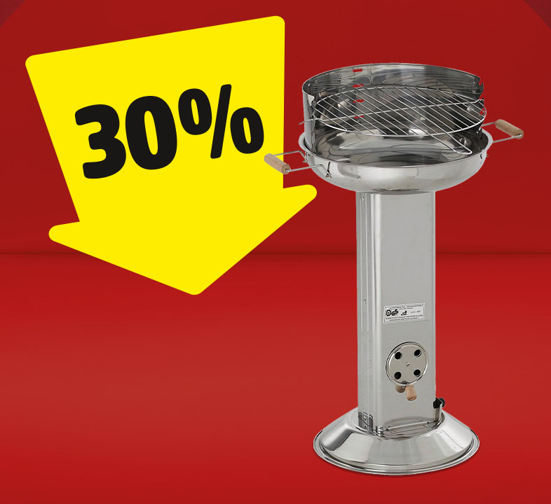 Beim Säulengrill mit unseren App Coupons sparen