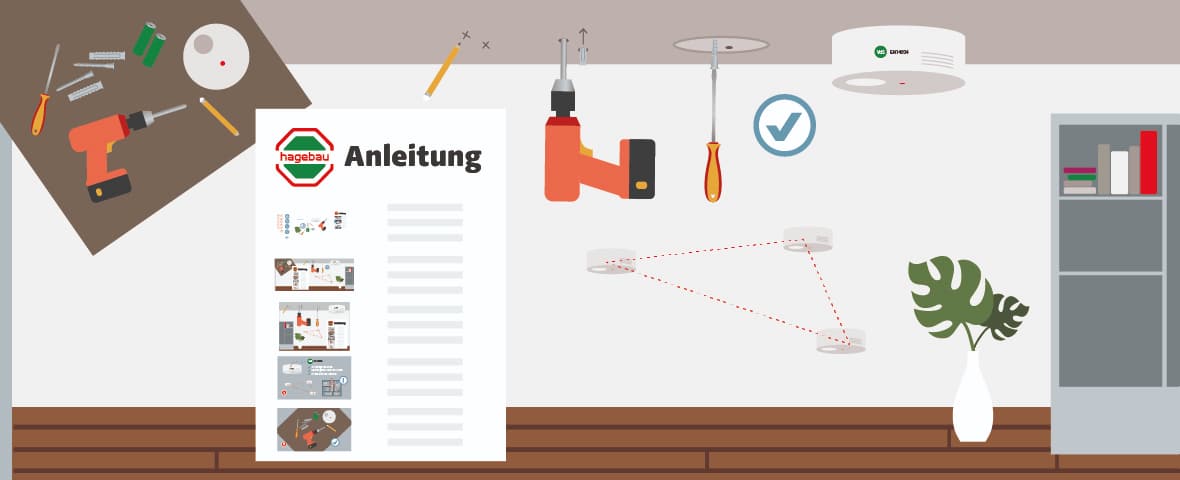 Rauchmelder anbringen Anleitung