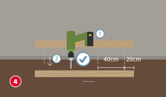 Sofa selber bauen Anleitung Schritt 4