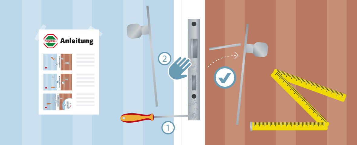 Türschloss wechseln Anleitung