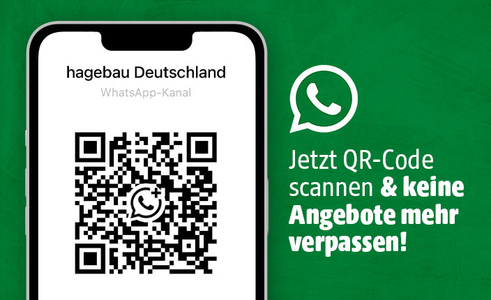 QR Code zum hagebau WhatsApp Kanal Deutschland